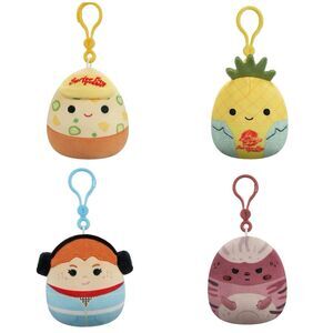 Squishmallows Stranger Things Clips Max Vecna Maui Surfer Boy 3.5 Inch Plush New